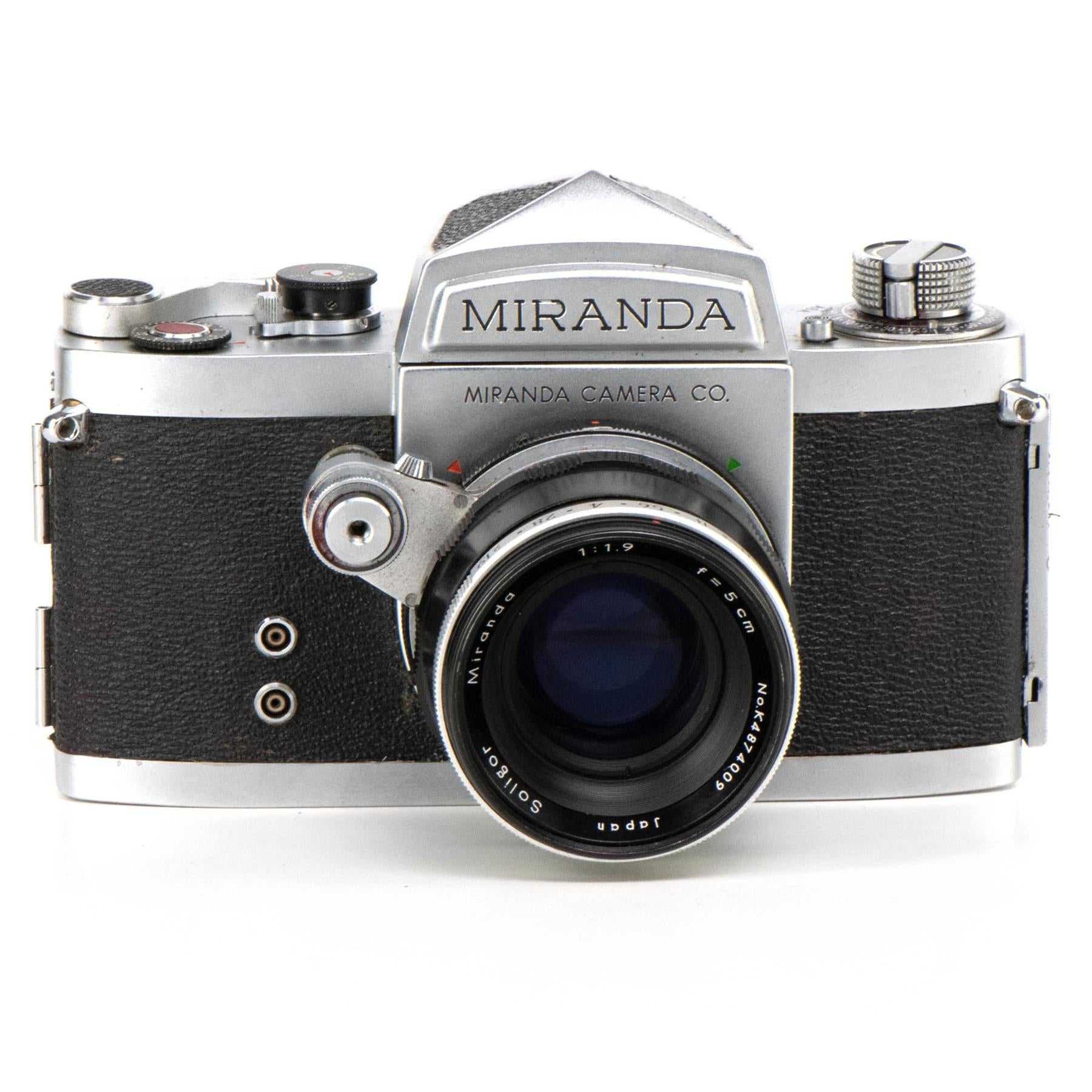 Miranda DR Camera | Soligor 50mm f1.9 | White | Japan | A mount | 1961 -  1962