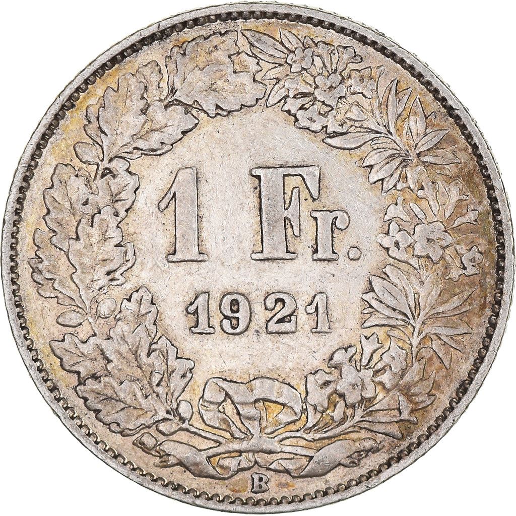 Switzerland Coin Swiss 1 Franc | Helvetia | KM24 | 1875 - 1967