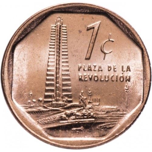 1 Centavo Coin | Plaza de la Revolución | Km:729 | 2000 - 2017