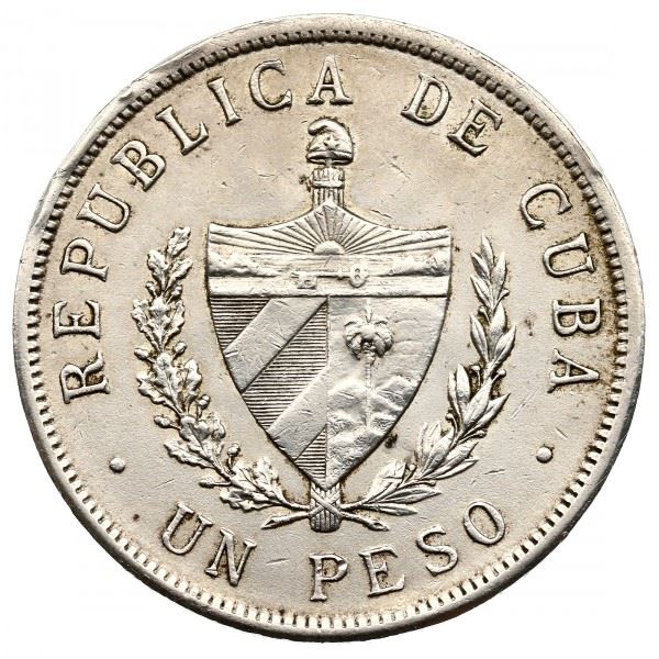 1 Peso Coin | Freedom and Fatherland | Km:15 | 1915 - 1934