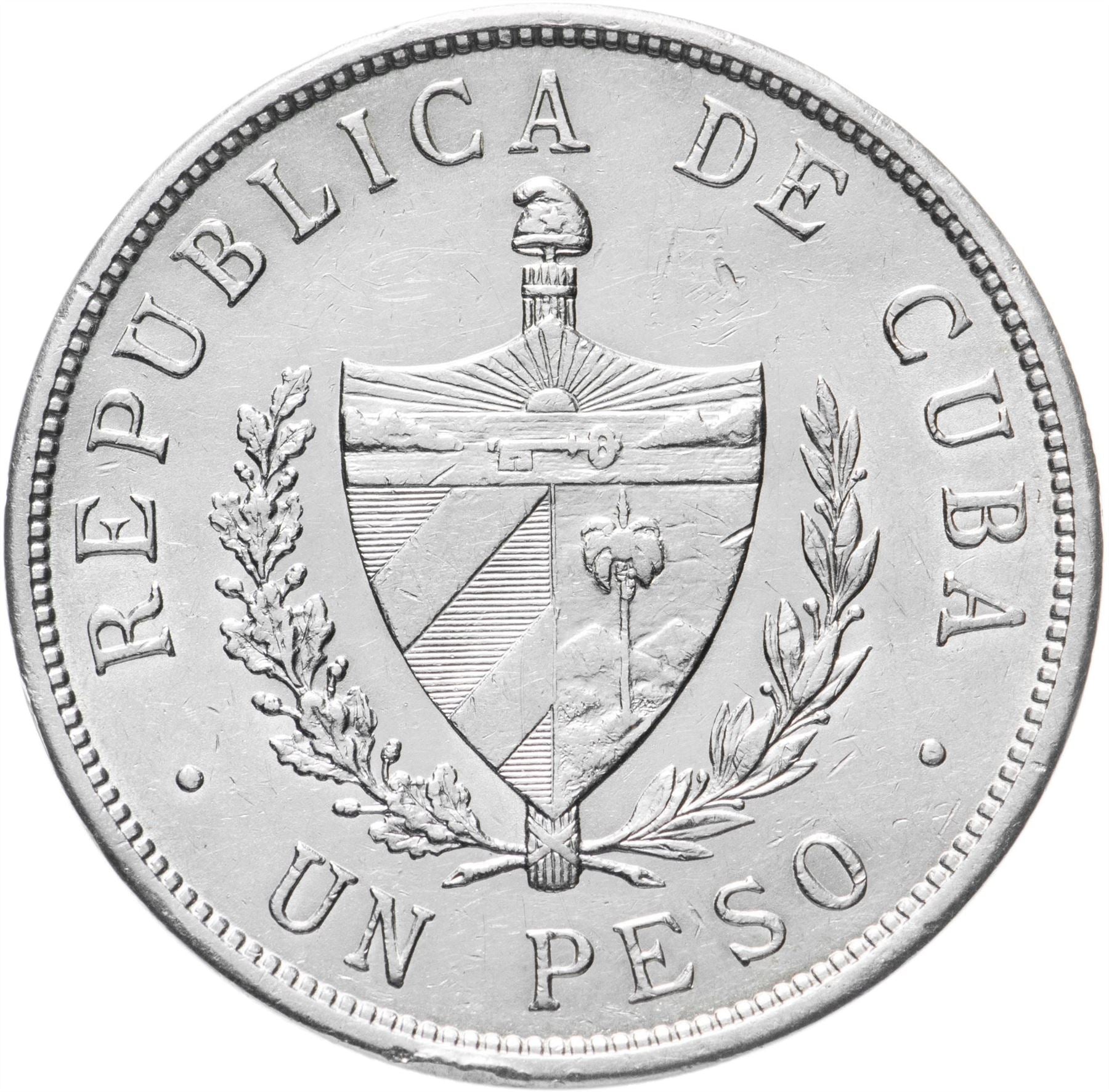 1 Peso Coin | Freedom and Fatherland | Km:15 | 1915 - 1934