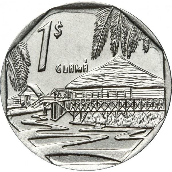 1 Peso Coin | Guamá ville | Km:579 | 1994 - 2018