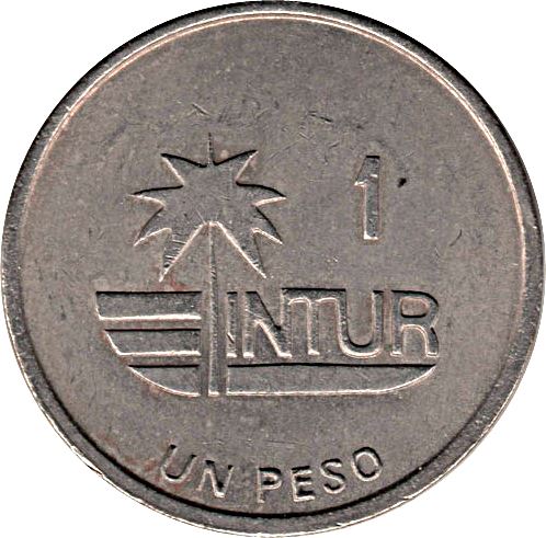 1 Peso Coin | INTUR | El Morro | Km:580 | 1989