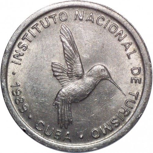 10 Centavos Coin | INTUR | Non-magnetic | Km:415.3 | 1989