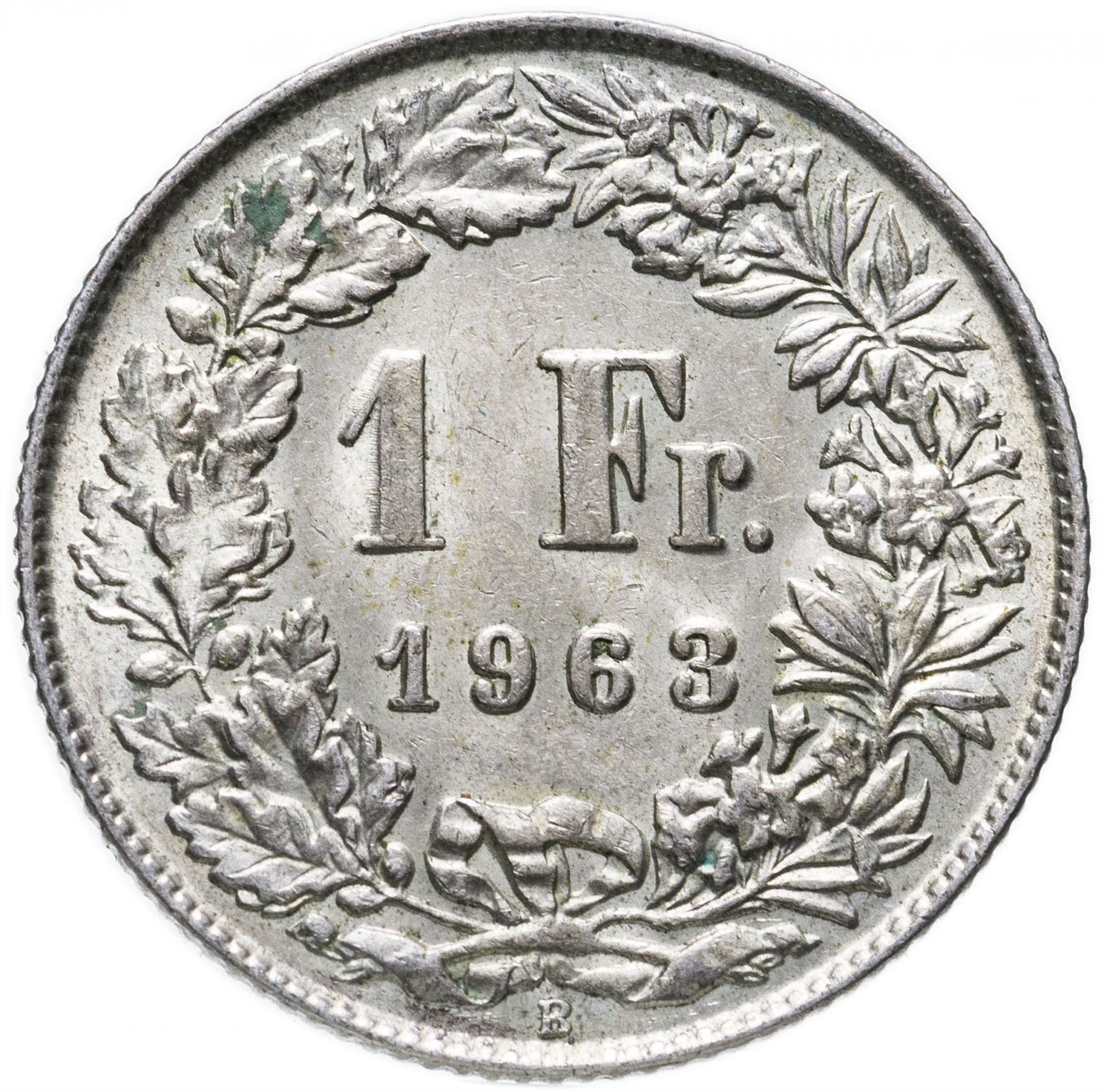 Switzerland Coin Swiss 1 Franc | Helvetia | KM24 | 1875 - 1967