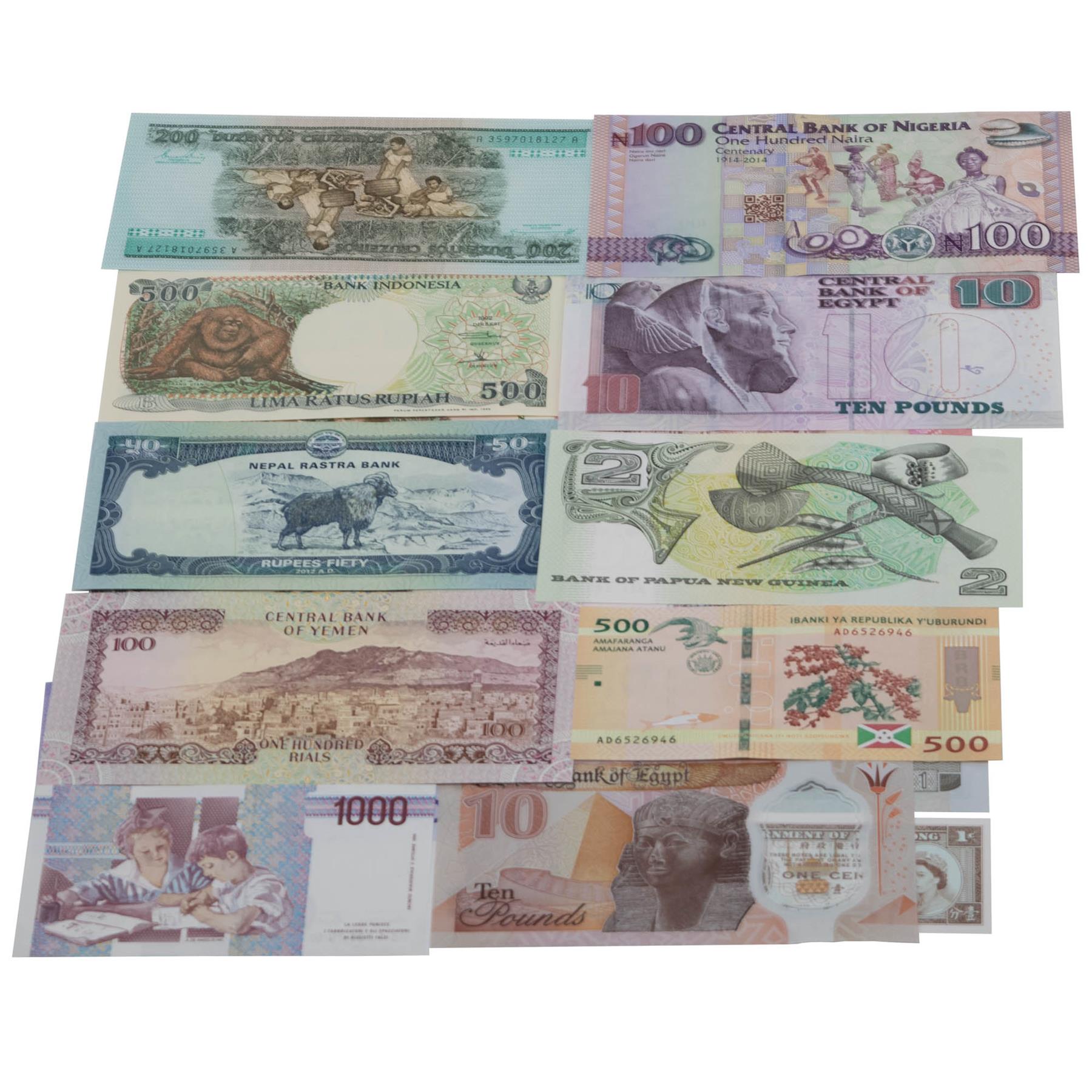 150 Banknotes | 150 Countries | Valuable Paper Money | UNC