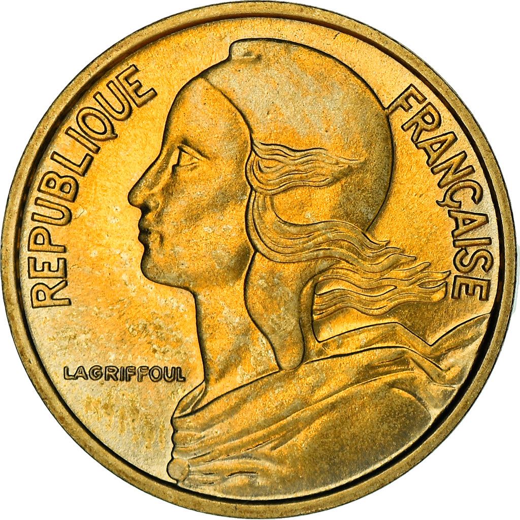 French Coin 5 Centimes | KM933 | France | 1966 - 2001