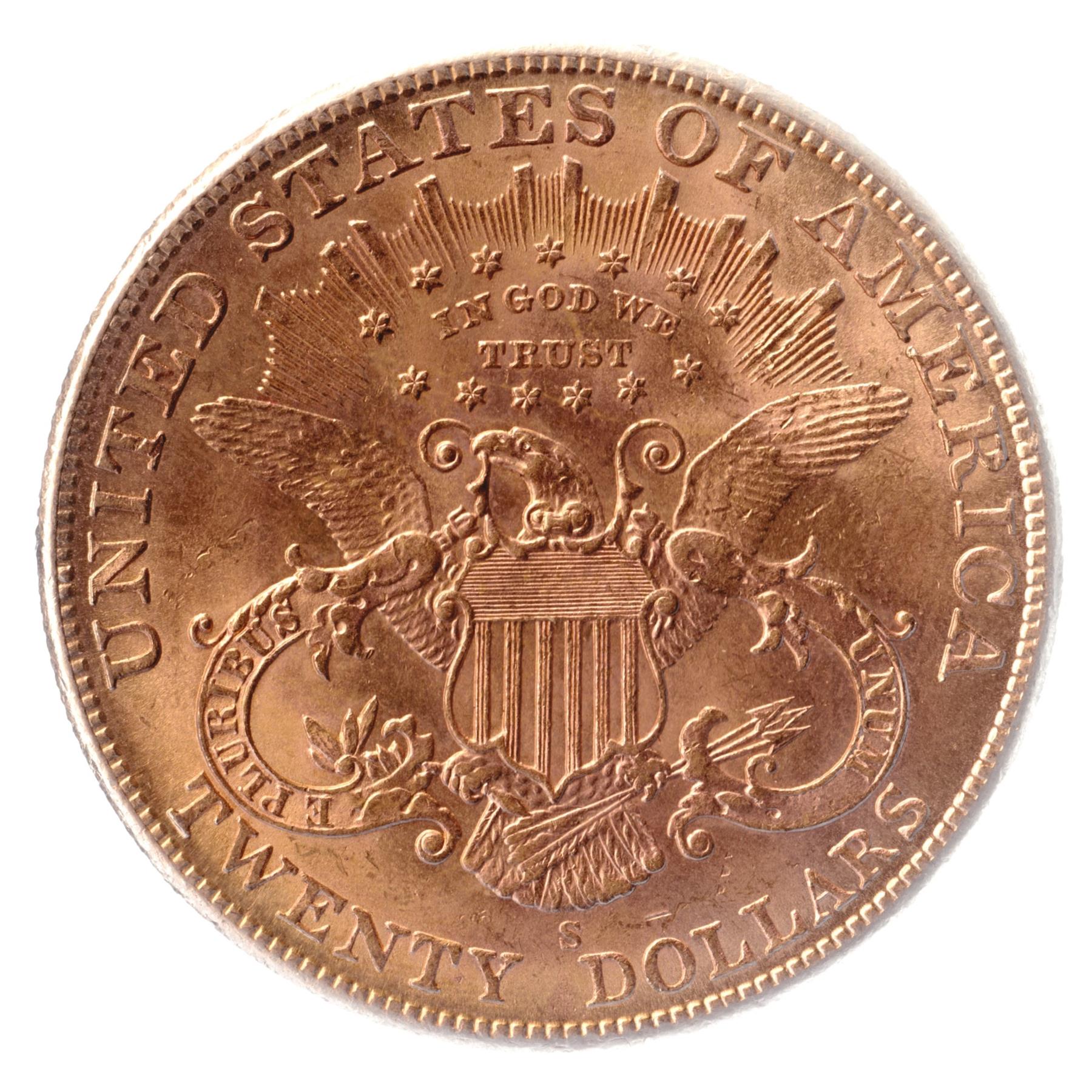 20 Dollars Coin Liberty Head - Double Eagle | 0.900 Gold | KM 74.3 | 1904