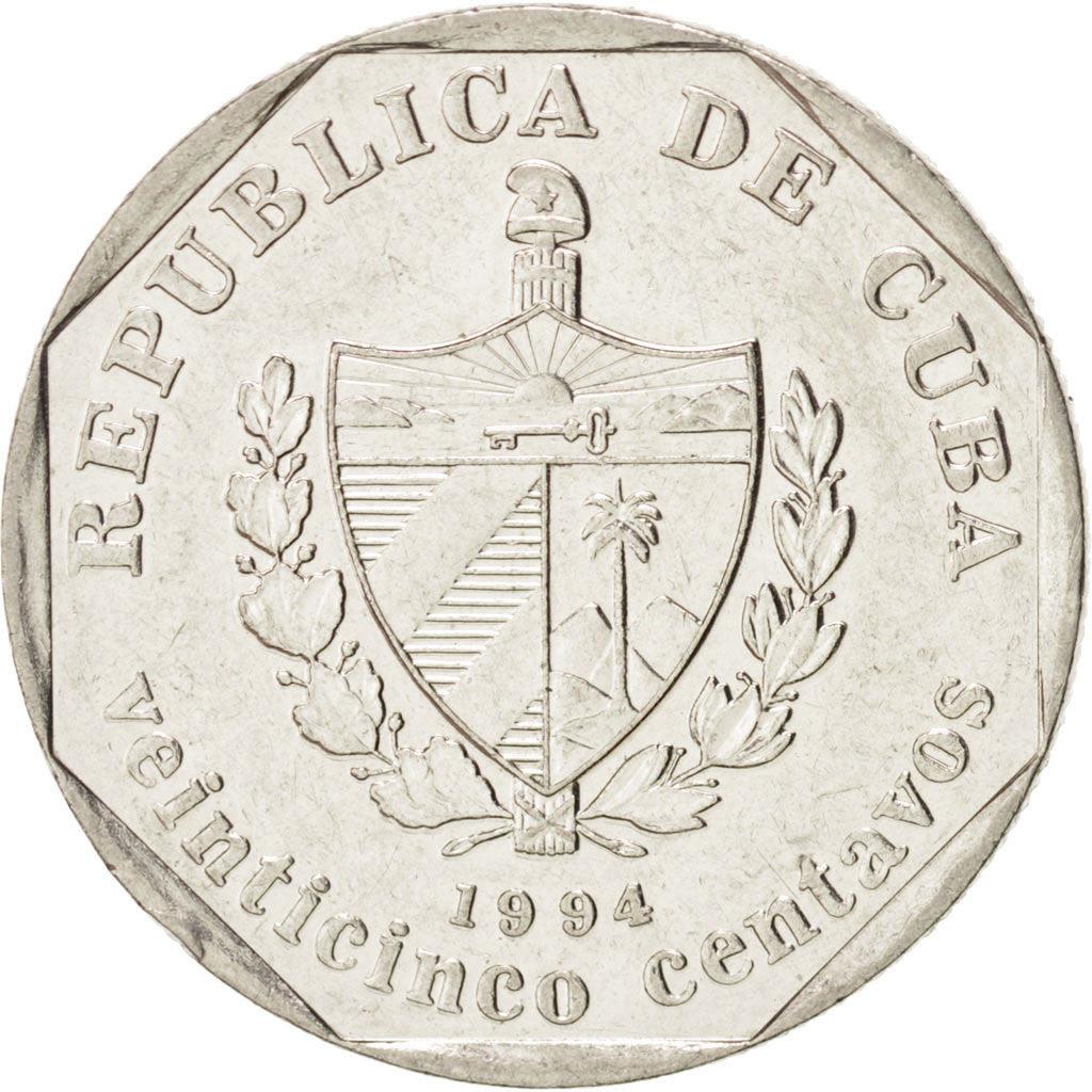 25 Centavos Coin | Church of San Francisco de Asis | Km:577 | 1994 - 2018