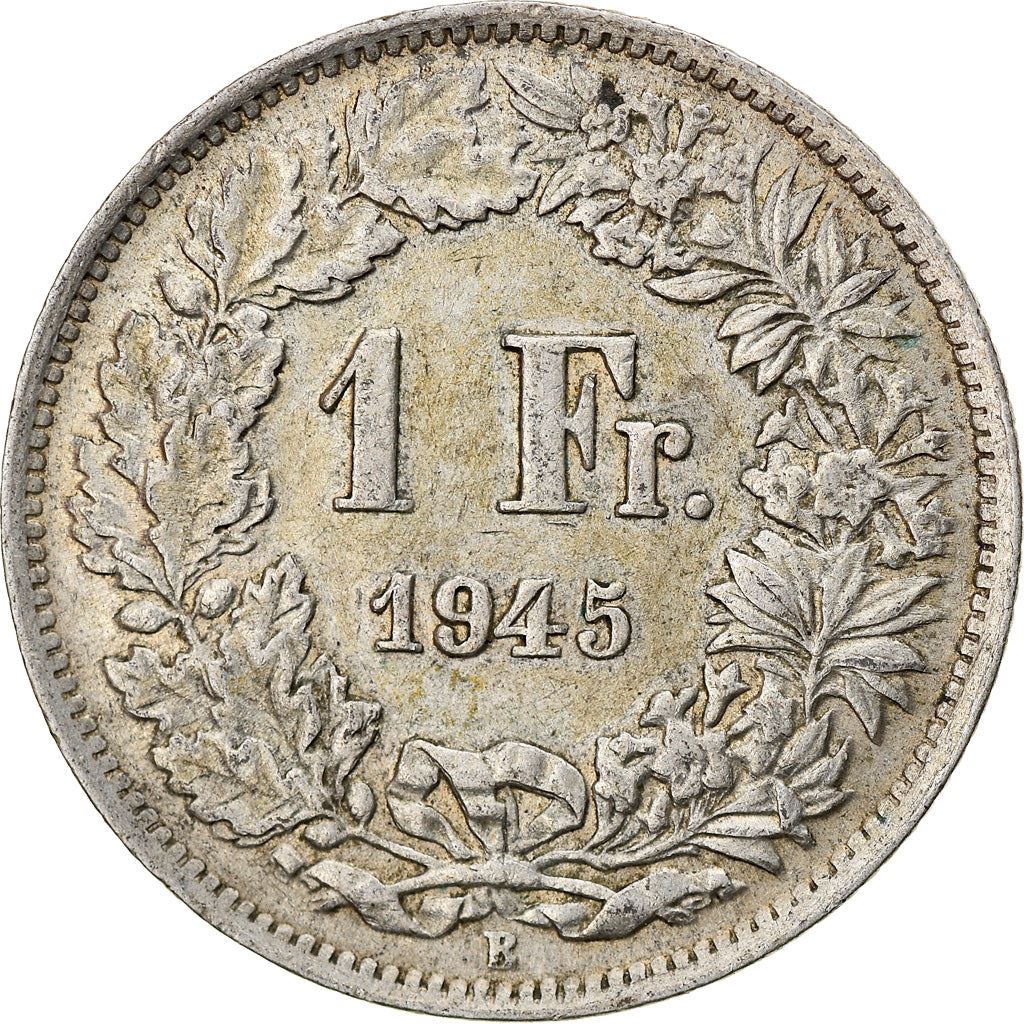 Switzerland Coin Swiss 1 Franc | Helvetia | KM24 | 1875 - 1967