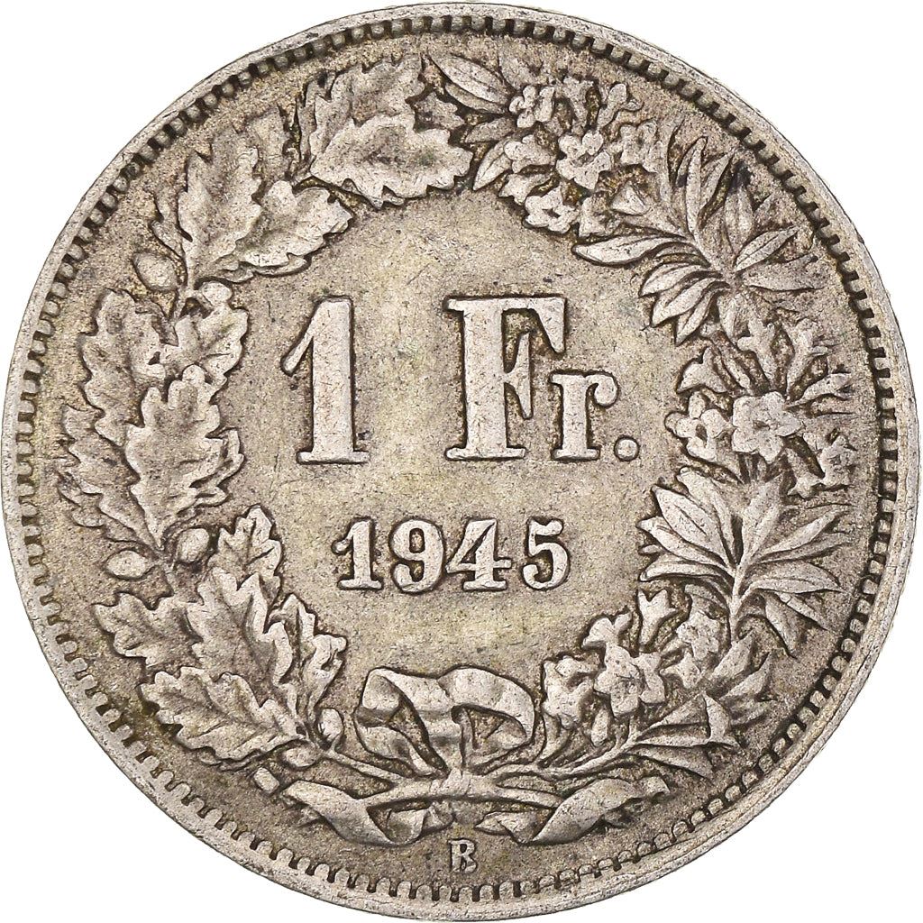 Switzerland Coin Swiss 1 Franc | Helvetia | KM24 | 1875 - 1967