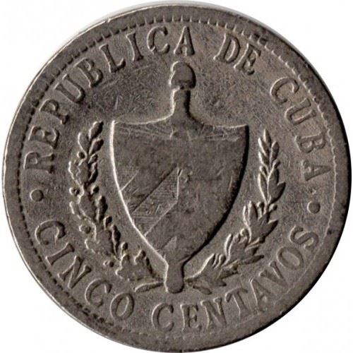 5 Centavos Coin | 5.0 G. | Km:11.1 | 1915 - 1920