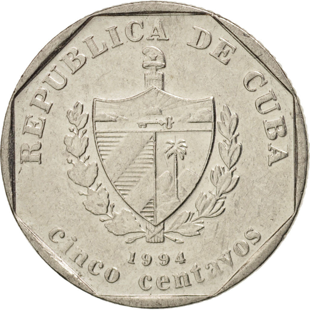 5 Centavos Coin | Colonial house | Km:575.1 | 1994 - 2018