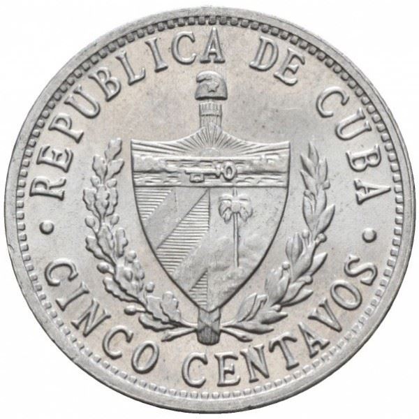 5 Centavos Coin | Patria | Libertad | Km:34 | 1963 - 2015