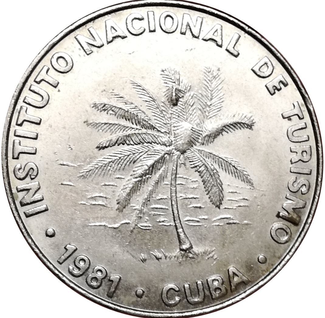 50 Centavos Coin | INTUR | Km:420 | 1981