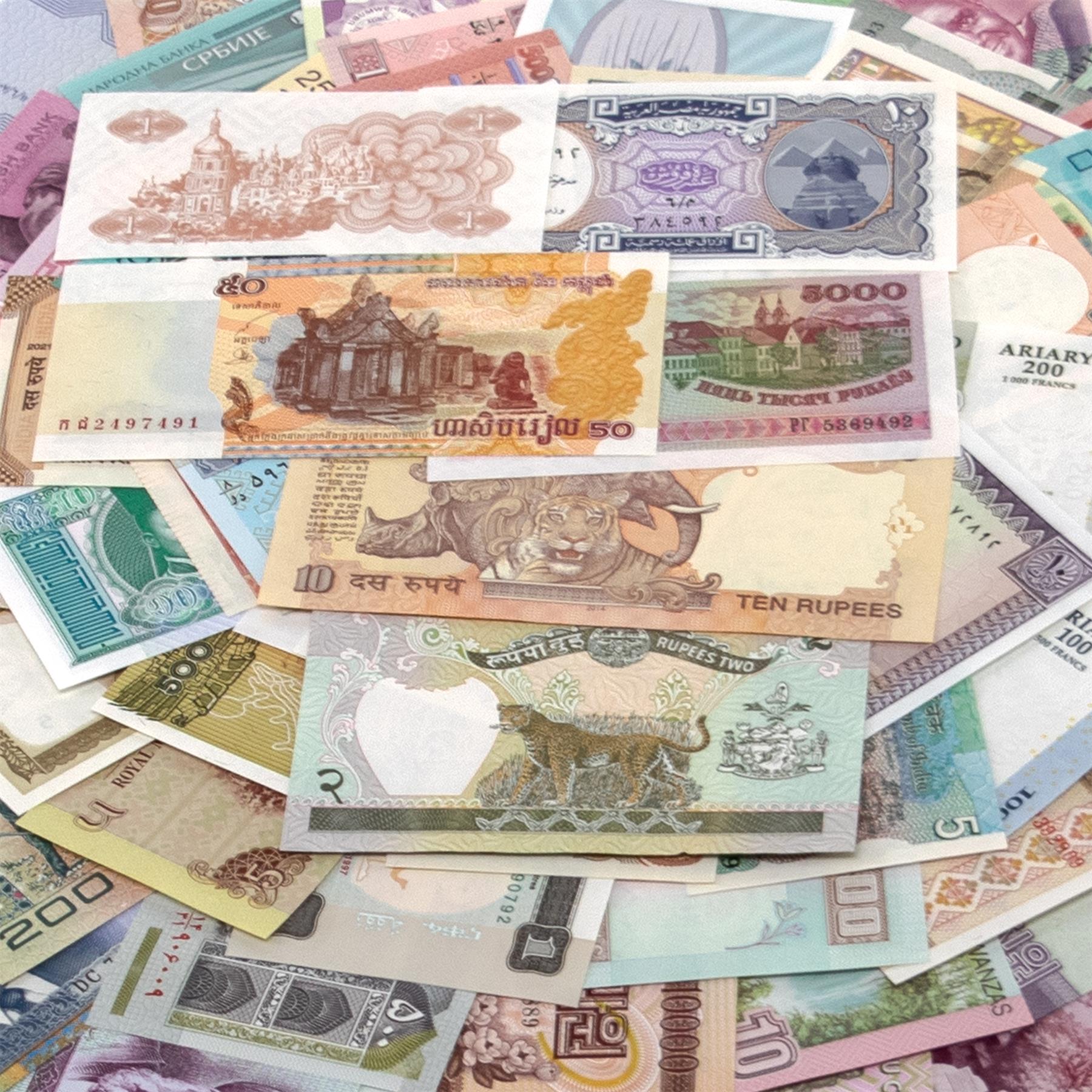 500 Banknotes | 80+ Countries | Valuable Paper Money | UNC