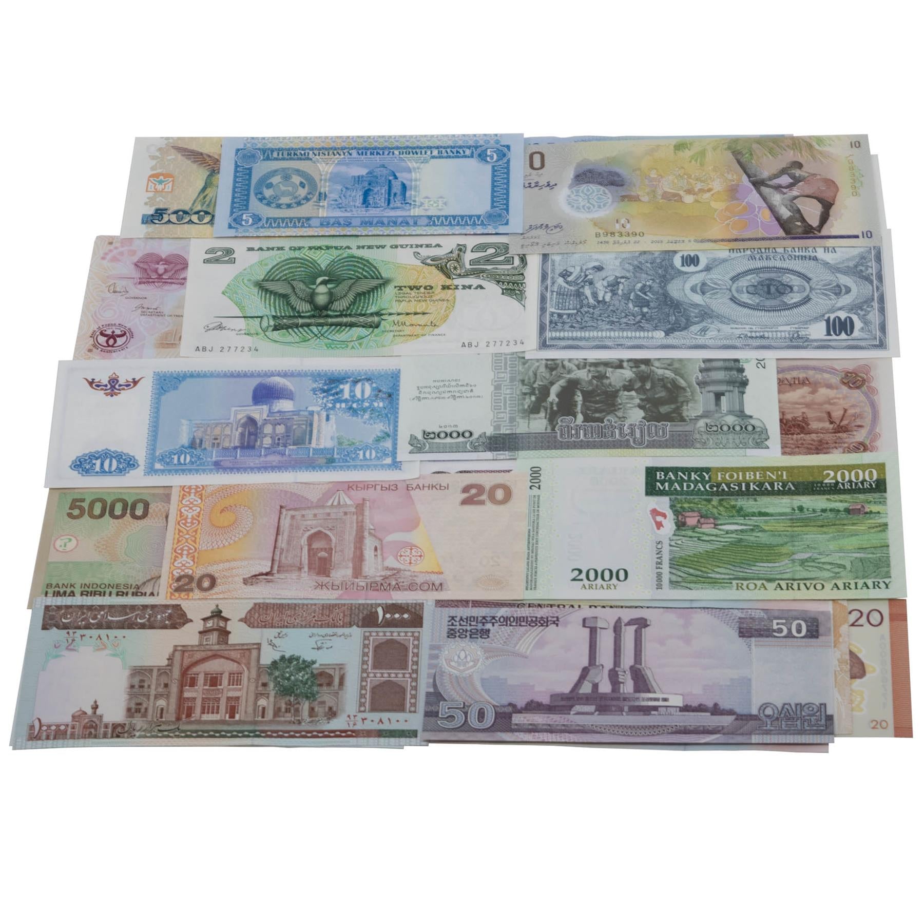 800 Banknotes | 125+ Countries | Valuable Paper Money | UNC