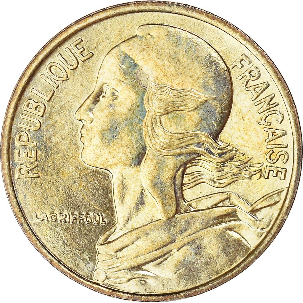 French Coin 5 Centimes | KM933 | France | 1966 - 2001