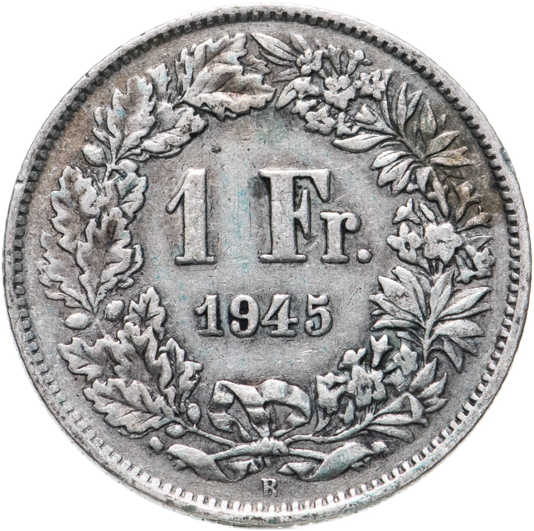 Switzerland Coin Swiss 1 Franc | Helvetia | KM24 | 1875 - 1967