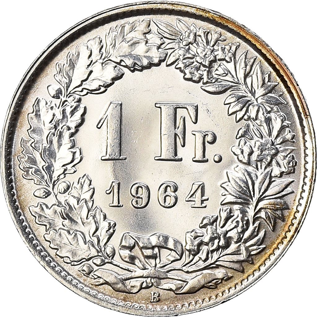 Switzerland Coin Swiss 1 Franc | Helvetia | KM24 | 1875 - 1967