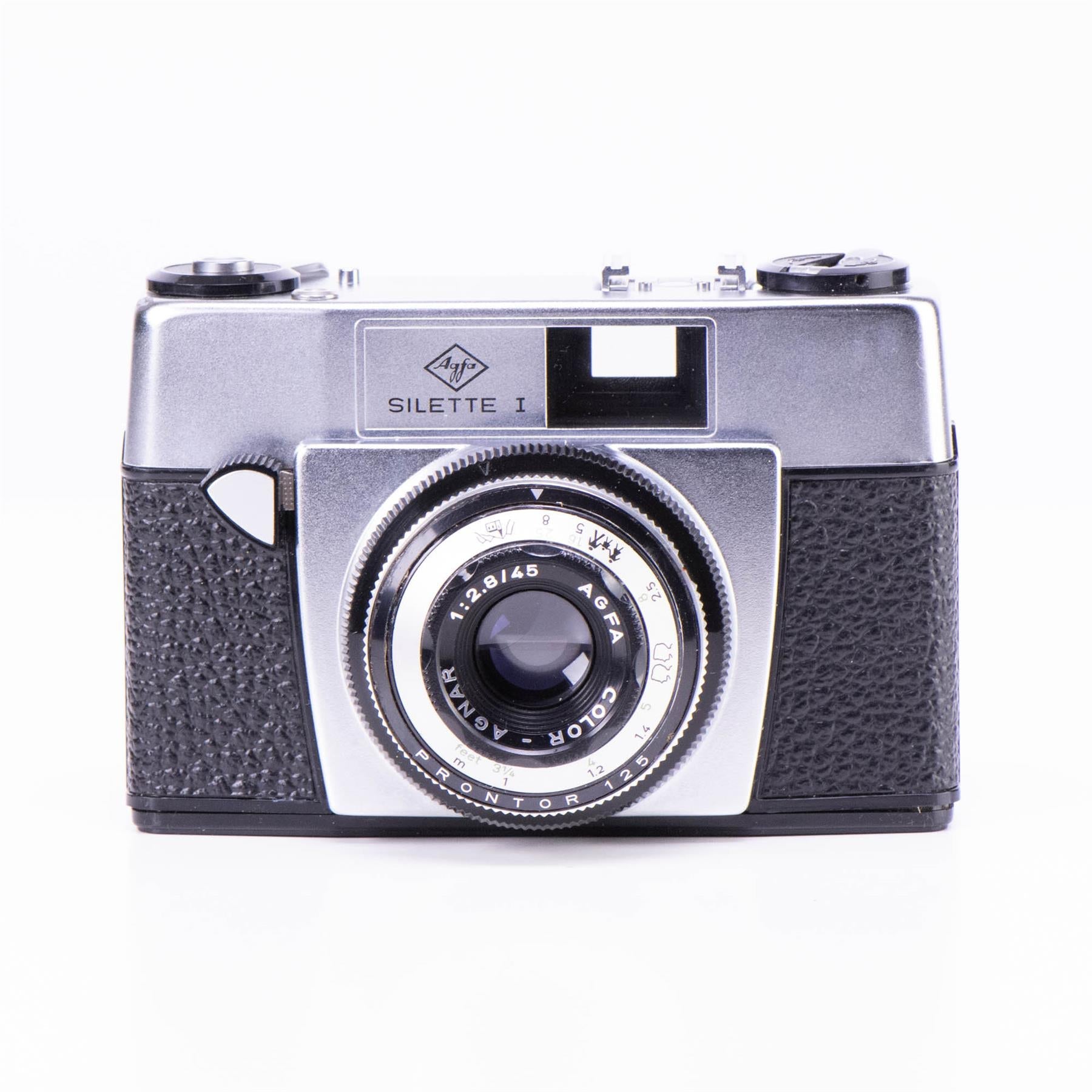 Agfa Silette 1 Camera | 45mm f2.8 lens | White | Germany | 1962