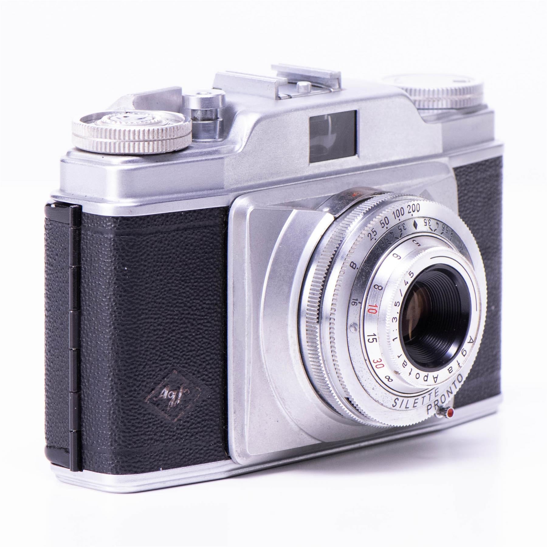 Agfa Silette Camera | Apotar 45mm f3.5 | White | Germany | 1953