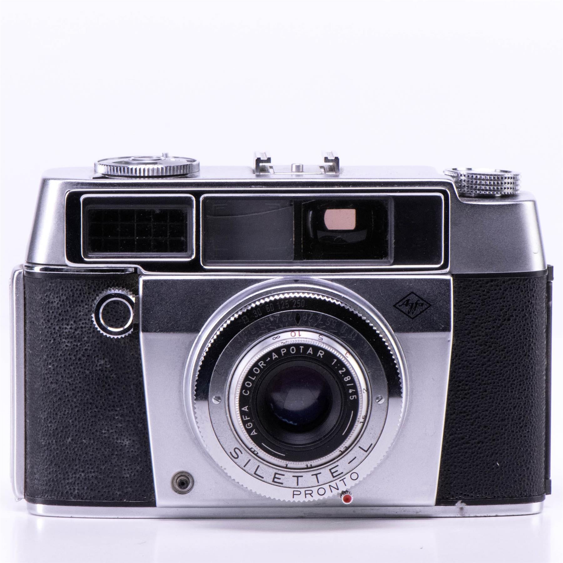 Agfa Silette L Camera | 45mm f2.8 lens | White | Germany | 1956