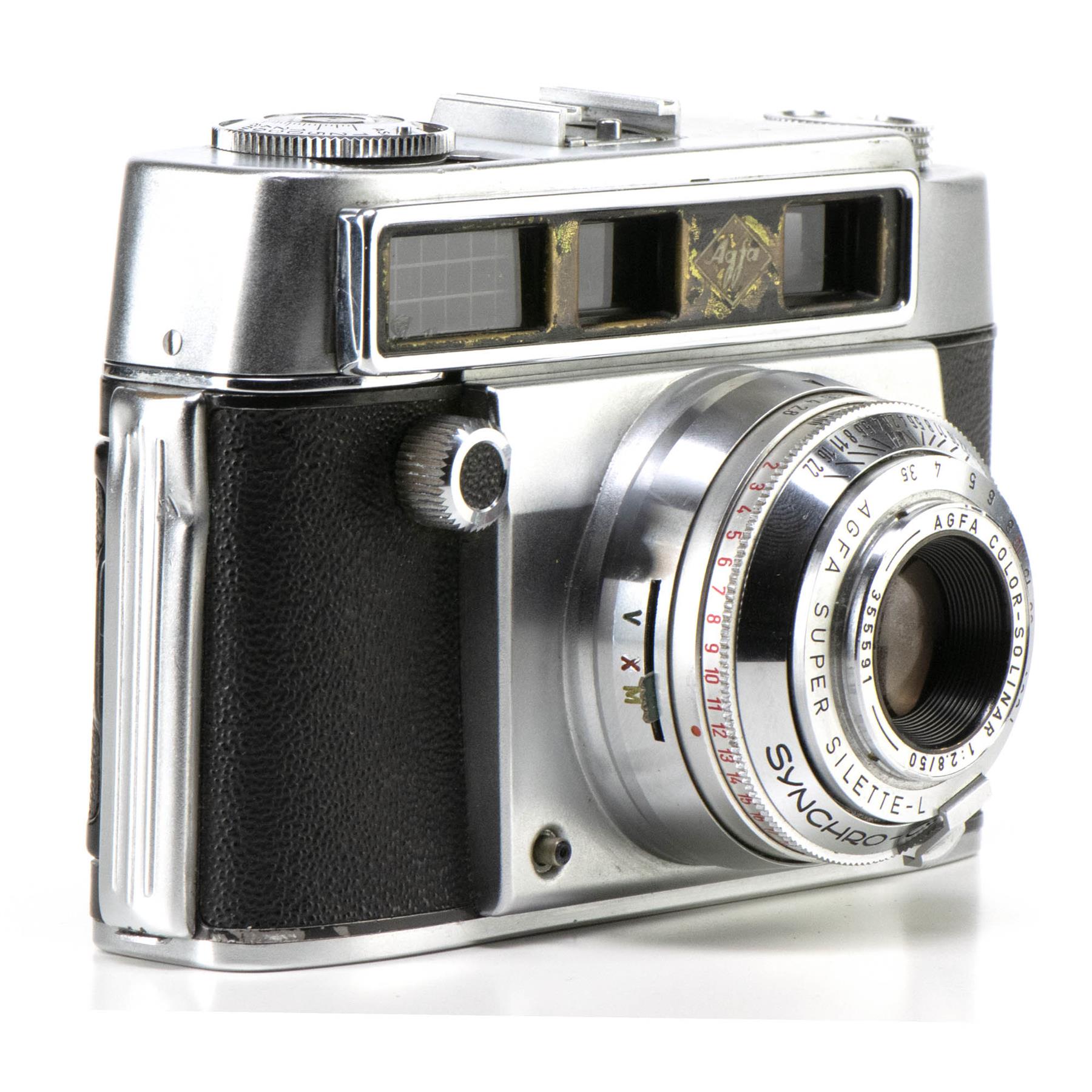 Agfa Super Silette L Camera | 50mm f2.8 lens | White | Germany | 1956