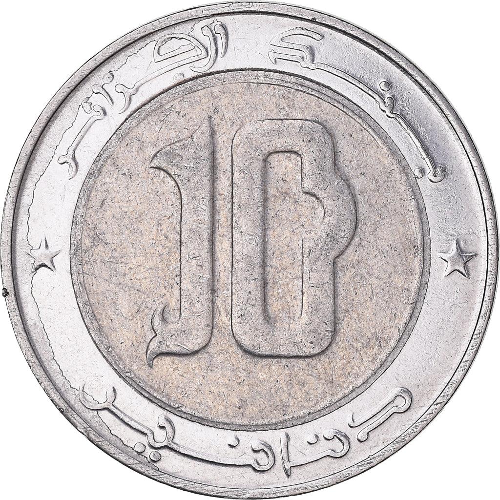 Algeria | 10 Dinars Coin | Barbary Falcon | Km:124 | 1992 - 2022