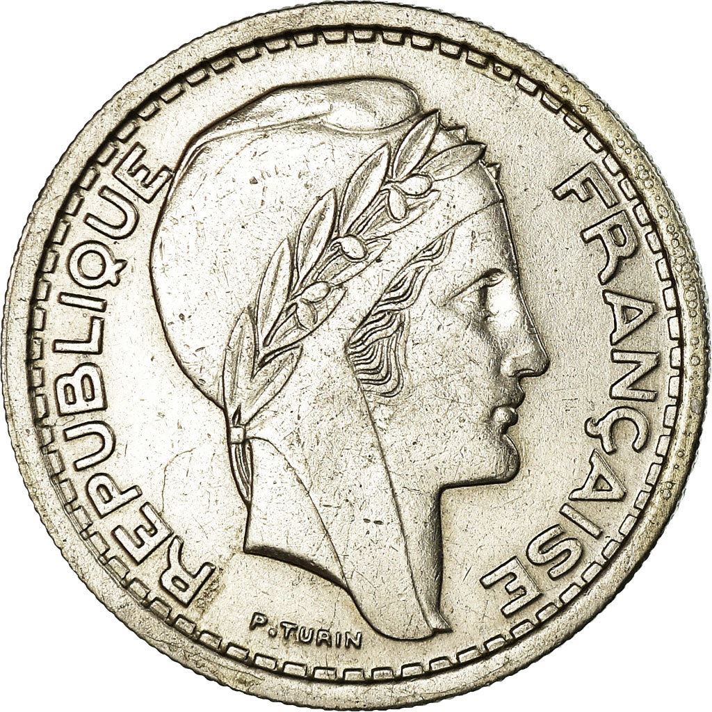 Algeria | 20 Francs Coin | Marianne | Phrygian Cap | KM91 | 1949 - 1956