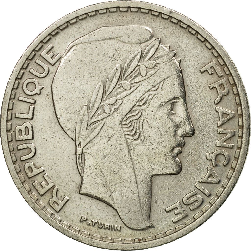 Algeria 50 Francs Coin | Marrianne | Phrygian Cap | KM92 | 1949