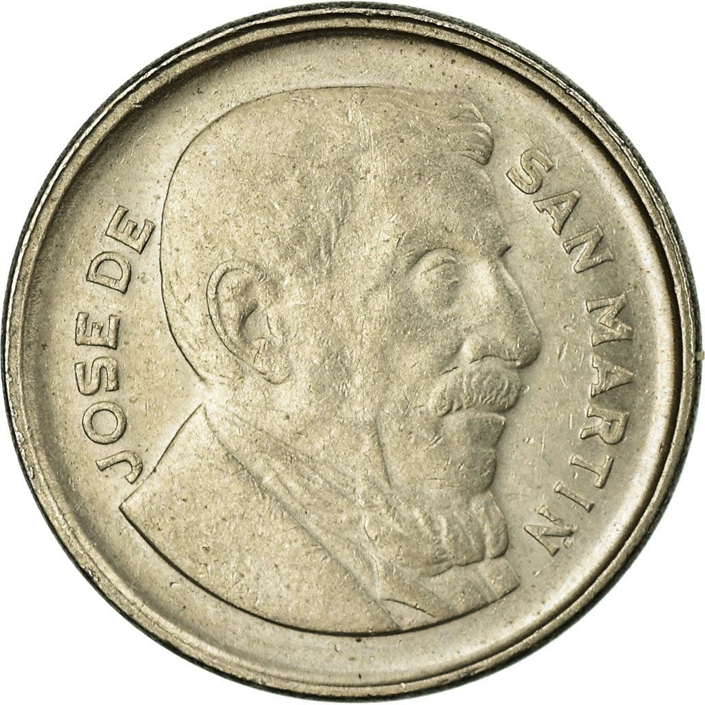 Argentina 10 Centavos Coin | Jose San Martin | 1954 - 1956