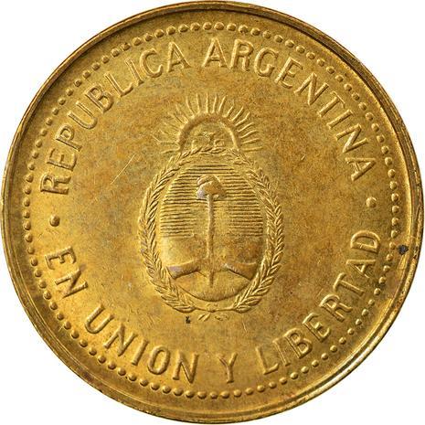 Argentina 10 Centavos | Rising Sun | Pike | Phrygian Cap Coin | KM107a | 2006 - 2011