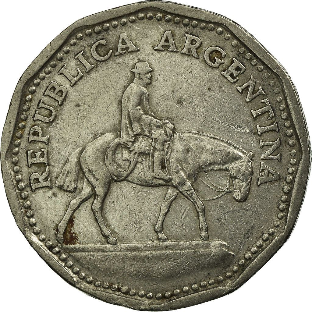 Argentina 10 Pesos | El Resero | Horse Riding Coin | KM60 | 1962 - 1968