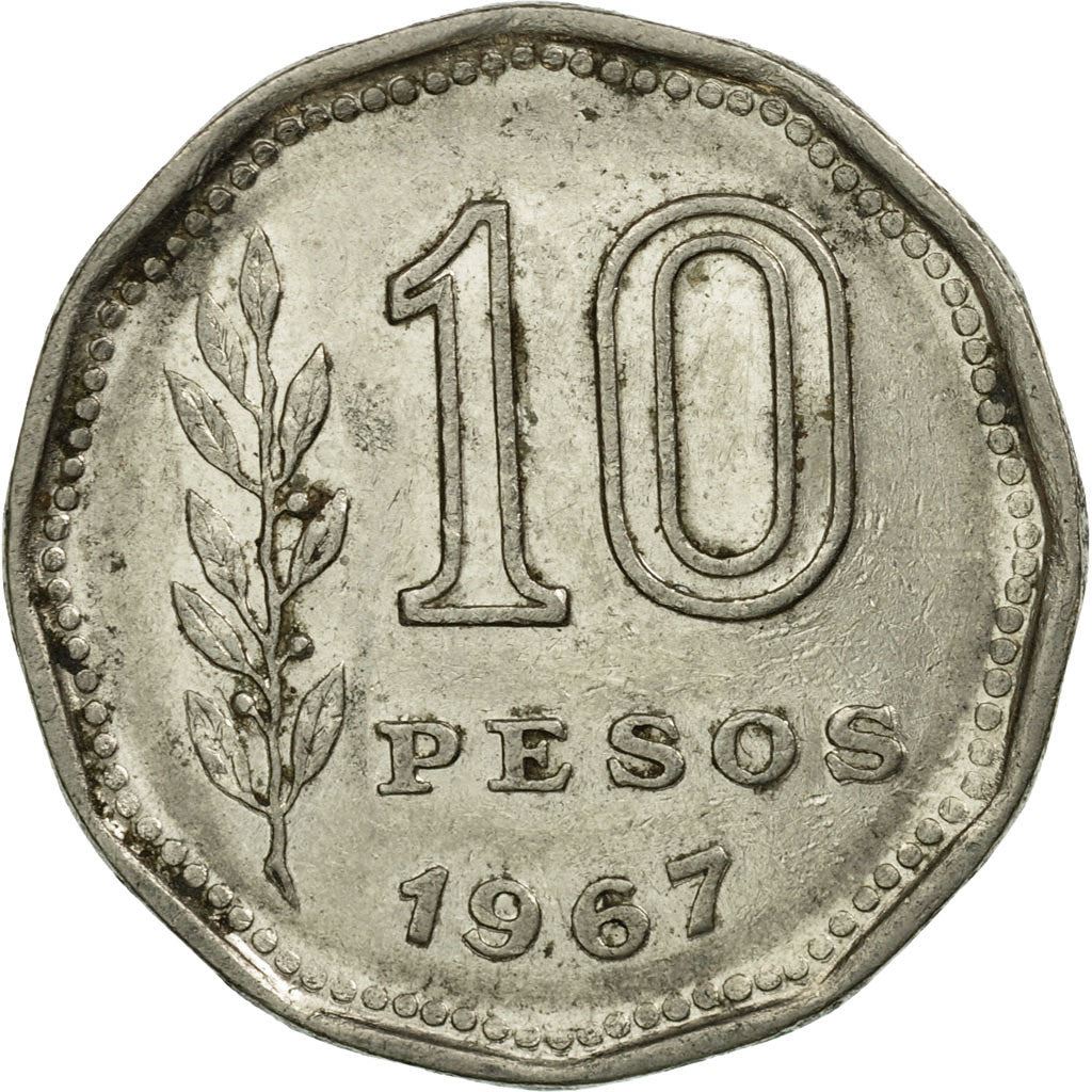 Argentina 10 Pesos | El Resero | Horse Riding Coin | KM60 | 1962 - 1968