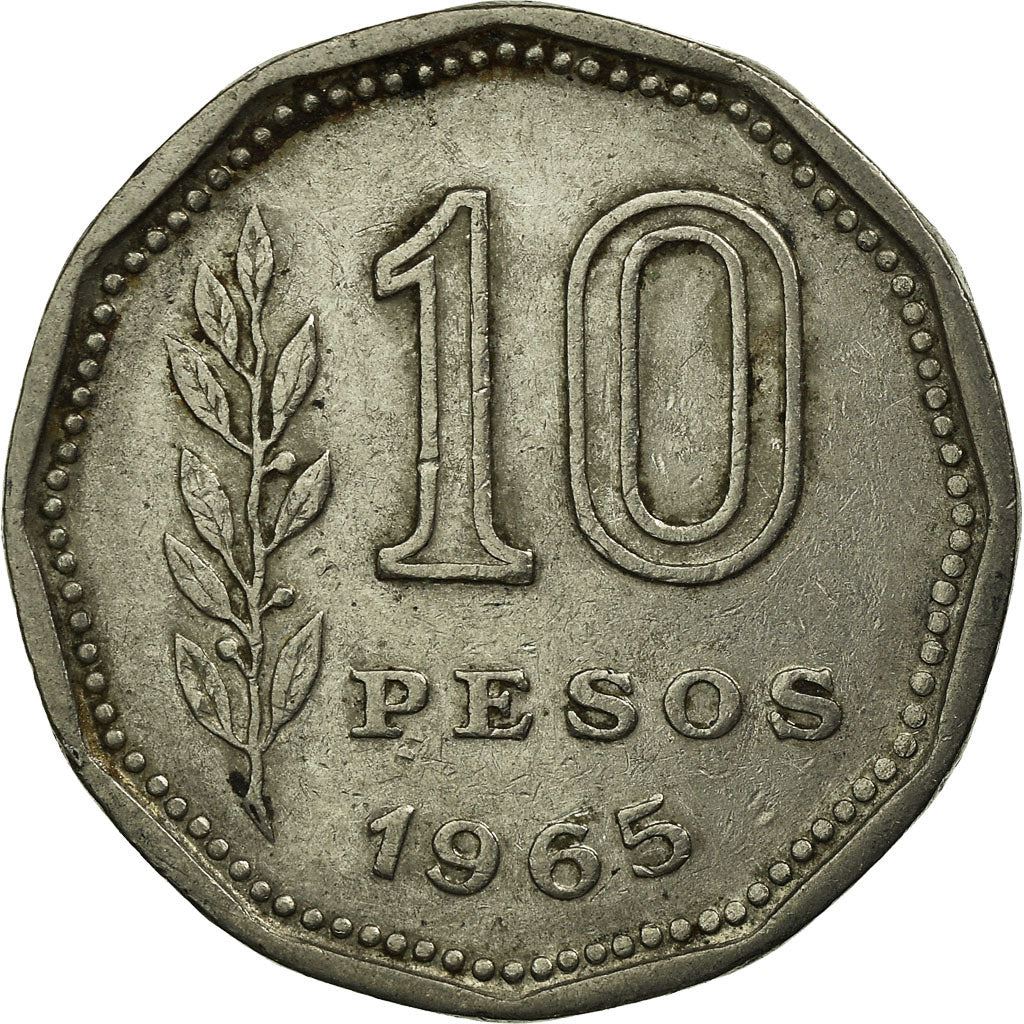 Argentina 10 Pesos | El Resero | Horse Riding Coin | KM60 | 1962 - 1968