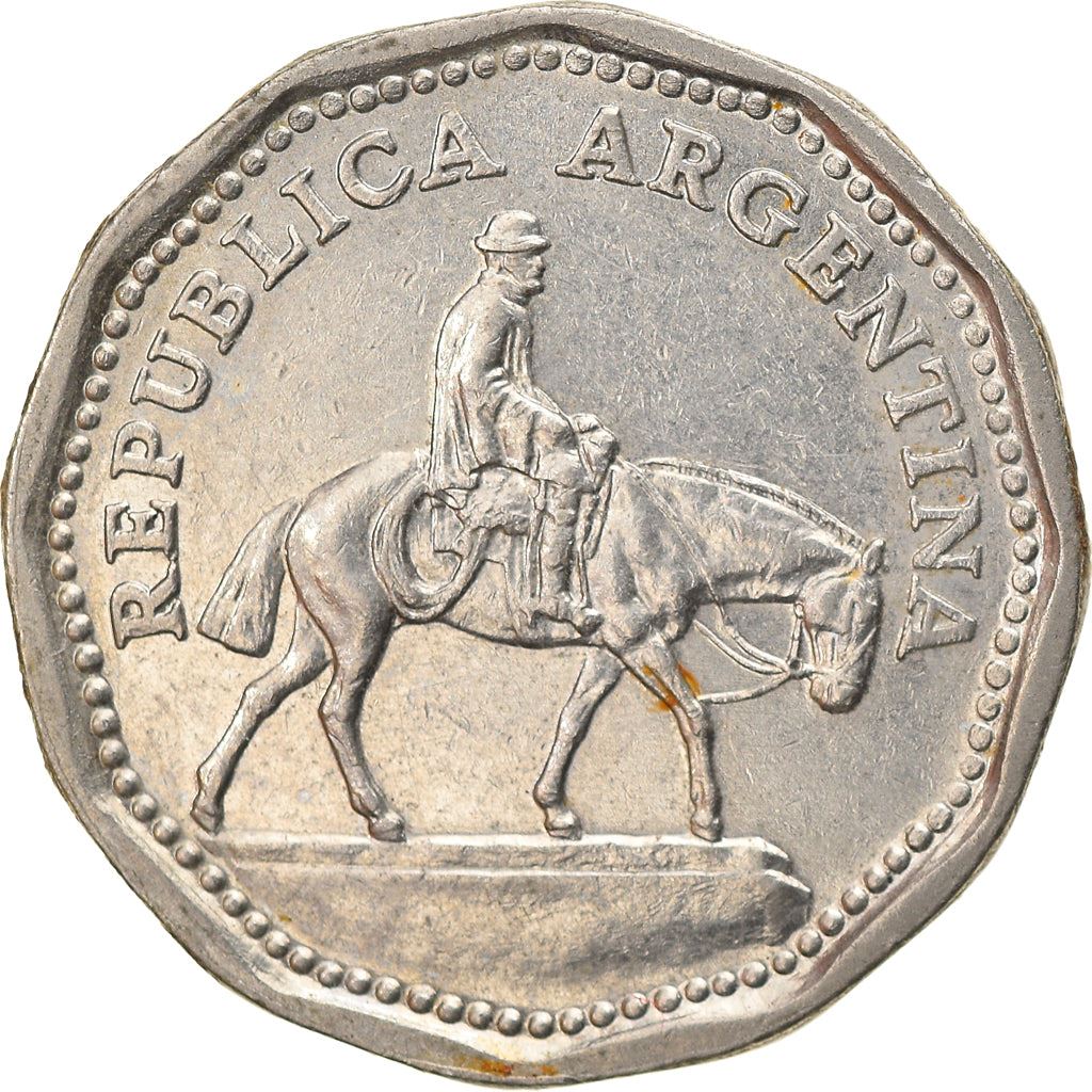 Argentina 10 Pesos | El Resero | Horse Riding Coin | KM60 | 1962 - 1968