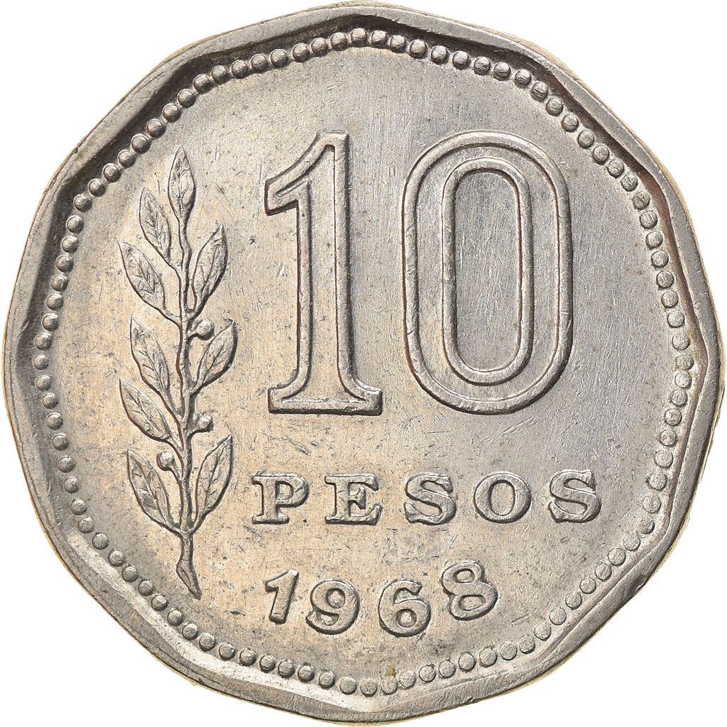 Argentina 10 Pesos | El Resero | Horse Riding Coin | KM60 | 1962 - 1968