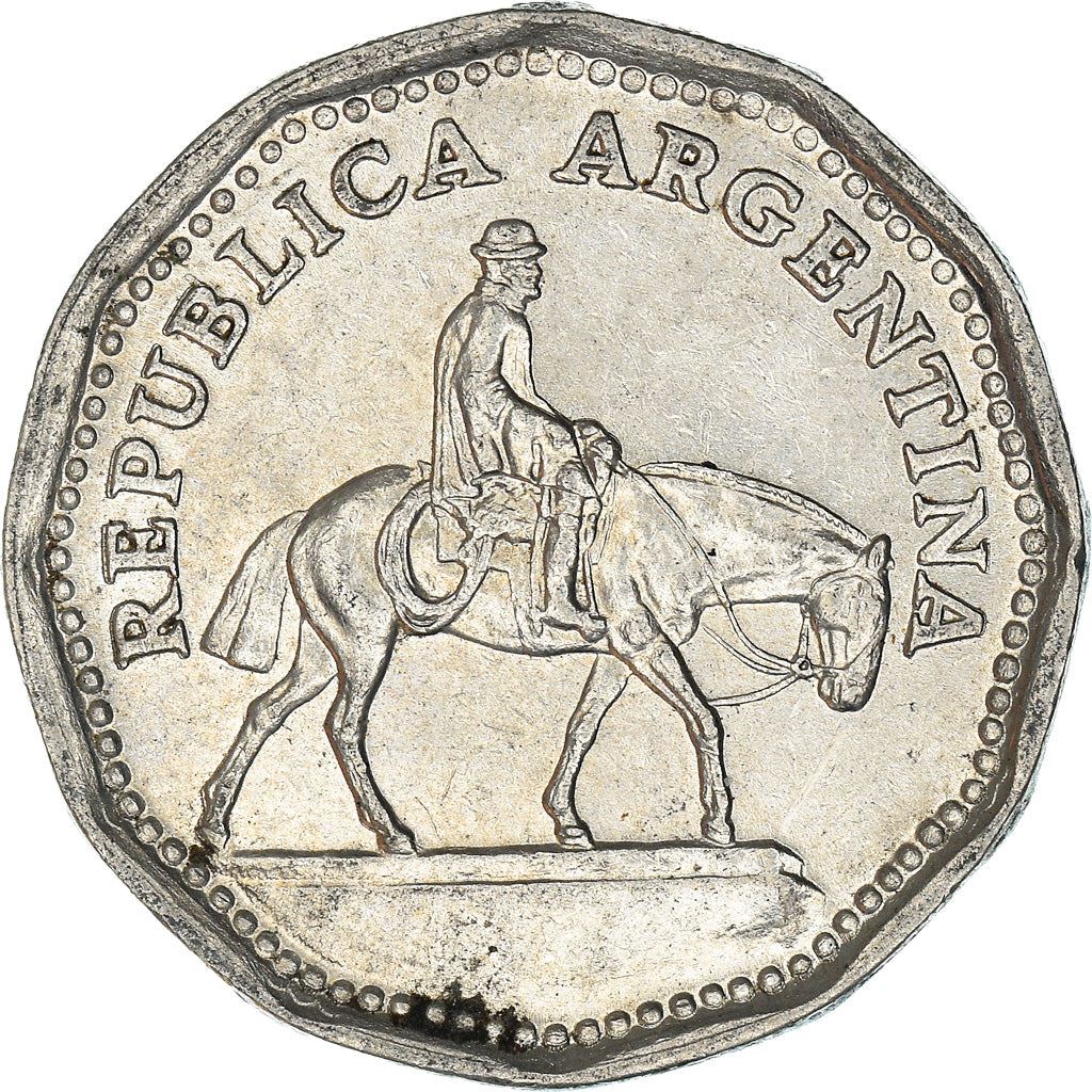 Argentina 10 Pesos | El Resero | Horse Riding Coin | KM60 | 1962 - 1968