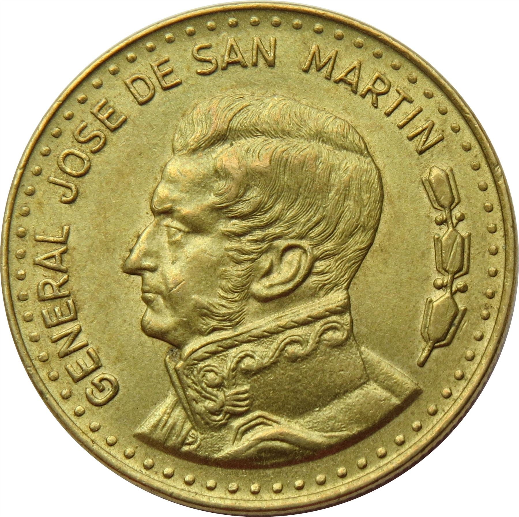 Argentina 100 Pesos | José de San Martín Coin | KM85 | 1978 - 1980