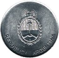 Argentina 1000 Australes Coin | KM105 | 1990 - 1991