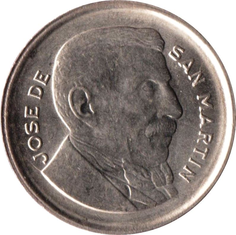 Argentina 5 Centavos Coin | Jose San Martin | KM50 | 1954 - 1956