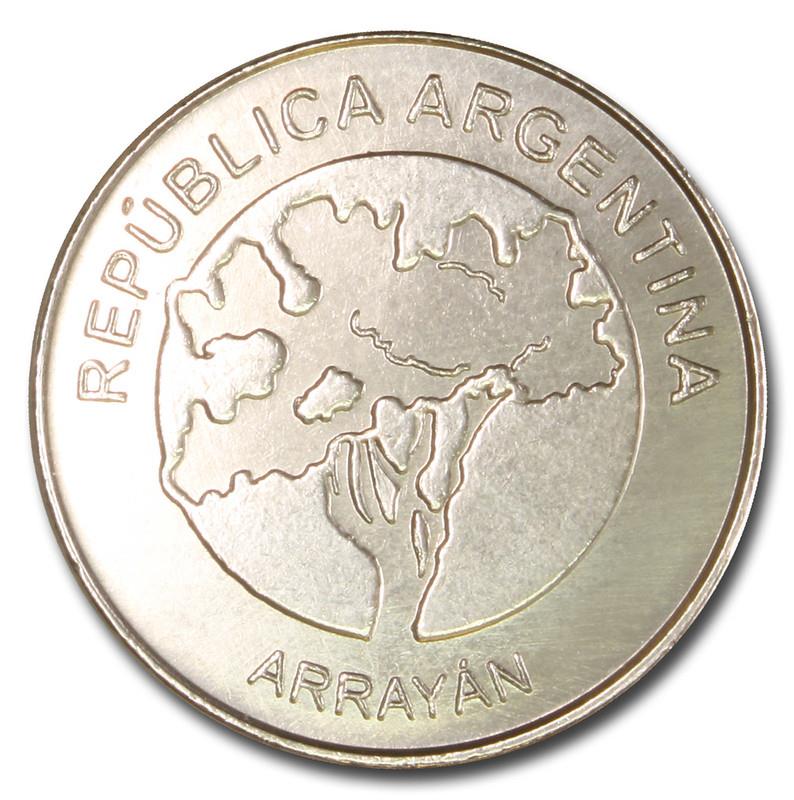 Argentina 5 Pesos | Arrayán Flower Coin | KM187 | 2017 - 2020