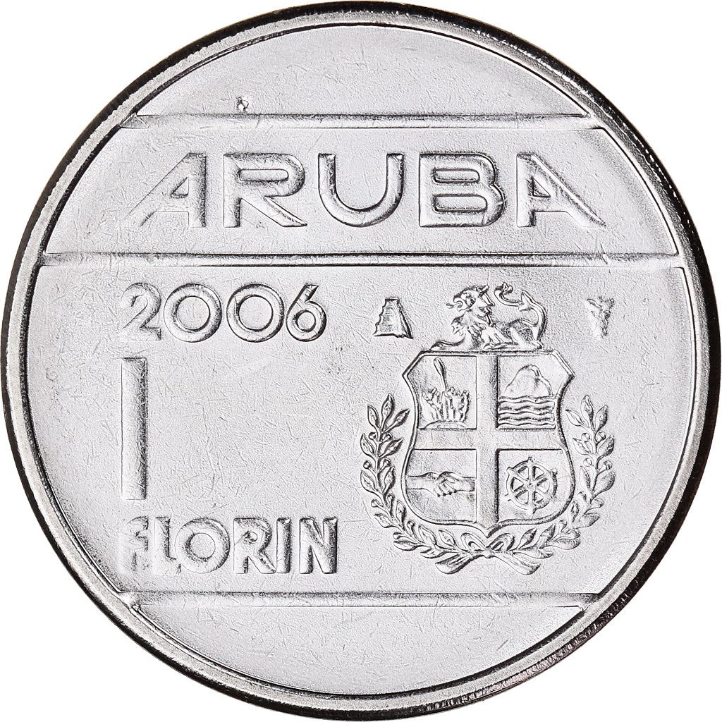 Aruba 1 Florin Coin | Queen Beatrix | KM5 | 1986 - 2013