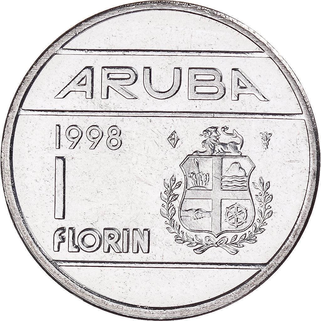 Aruba 1 Florin Coin | Queen Beatrix | KM5 | 1986 - 2013