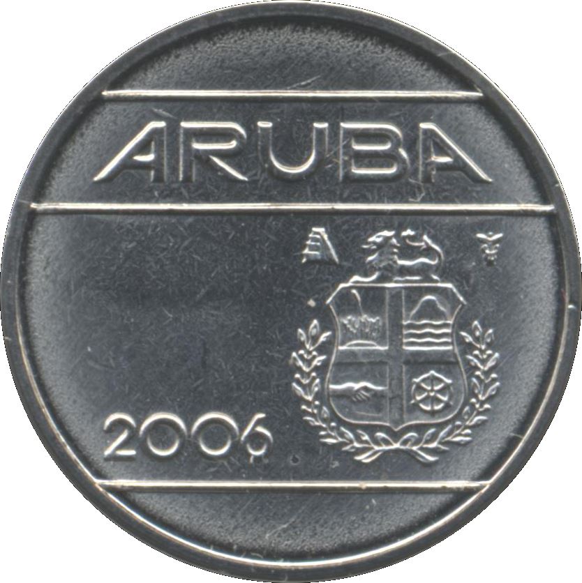 Aruba 10 Cents Coin | Queen Beatrix | Willem Alexander | KM2 | 1986 - 2020