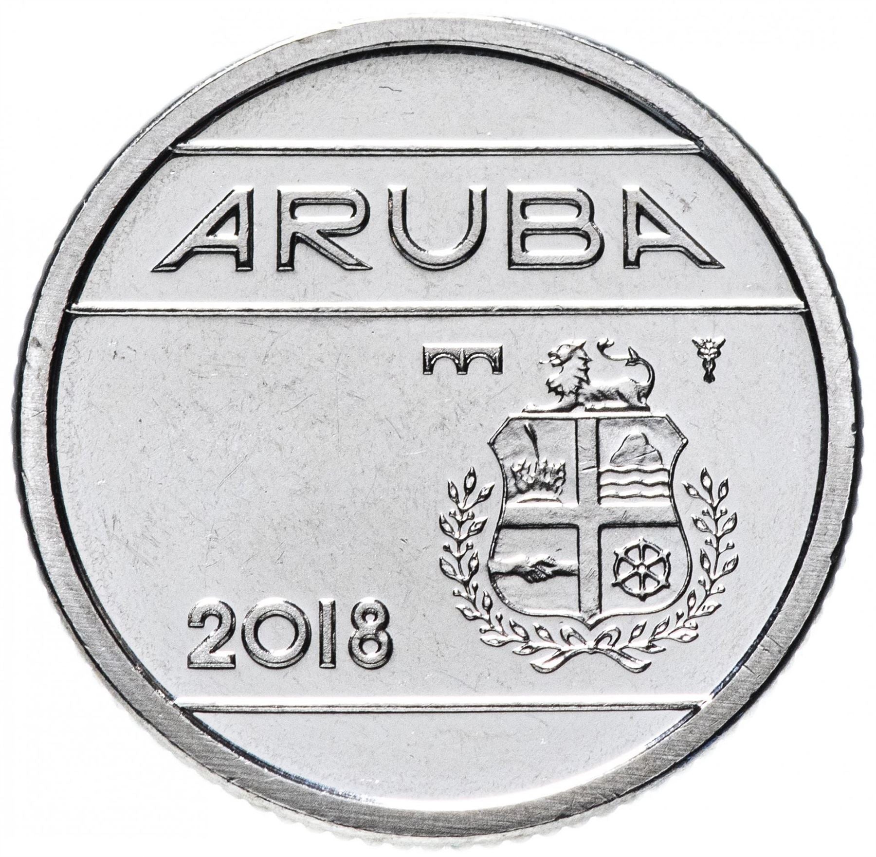 Aruba 10 Cents Coin | Queen Beatrix | Willem Alexander | KM2 | 1986 - 2020