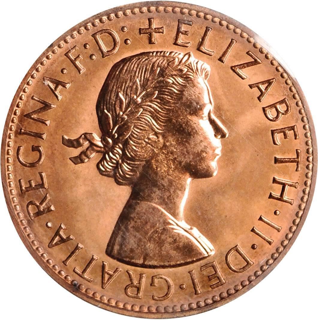 Australia | 1 Penny Coin | Elizabeth II | Kangaroo | KM56 | 1955 - 1964