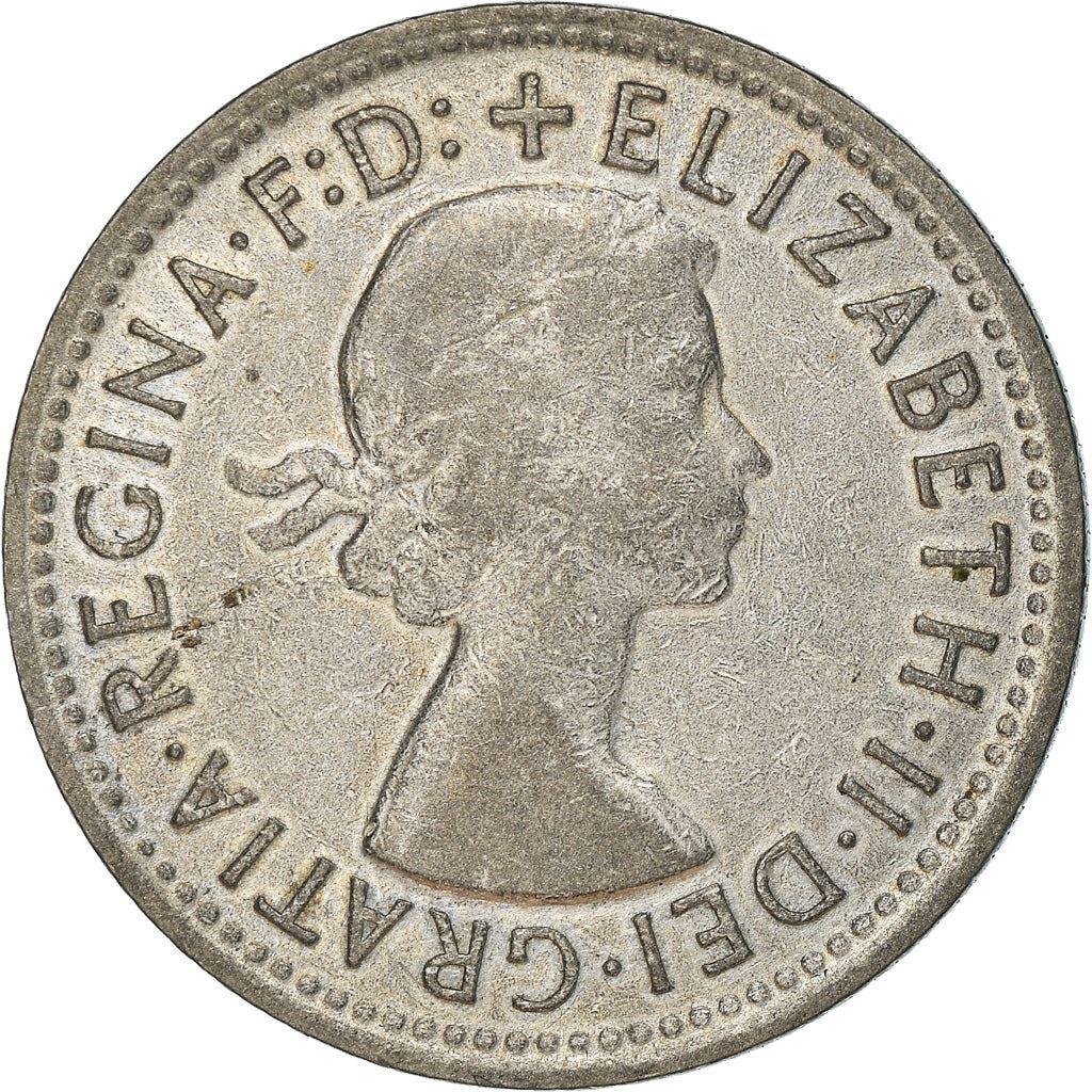 Australia | 1 Shilling Coin | Elizabeth II | Ram | KM59 | 1955 - 1963