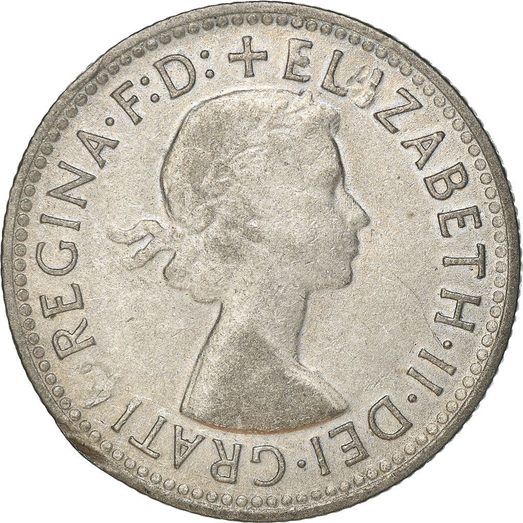 Australia | 1 Shilling Coin | Elizabeth II | Ram | KM59 | 1955 - 1963